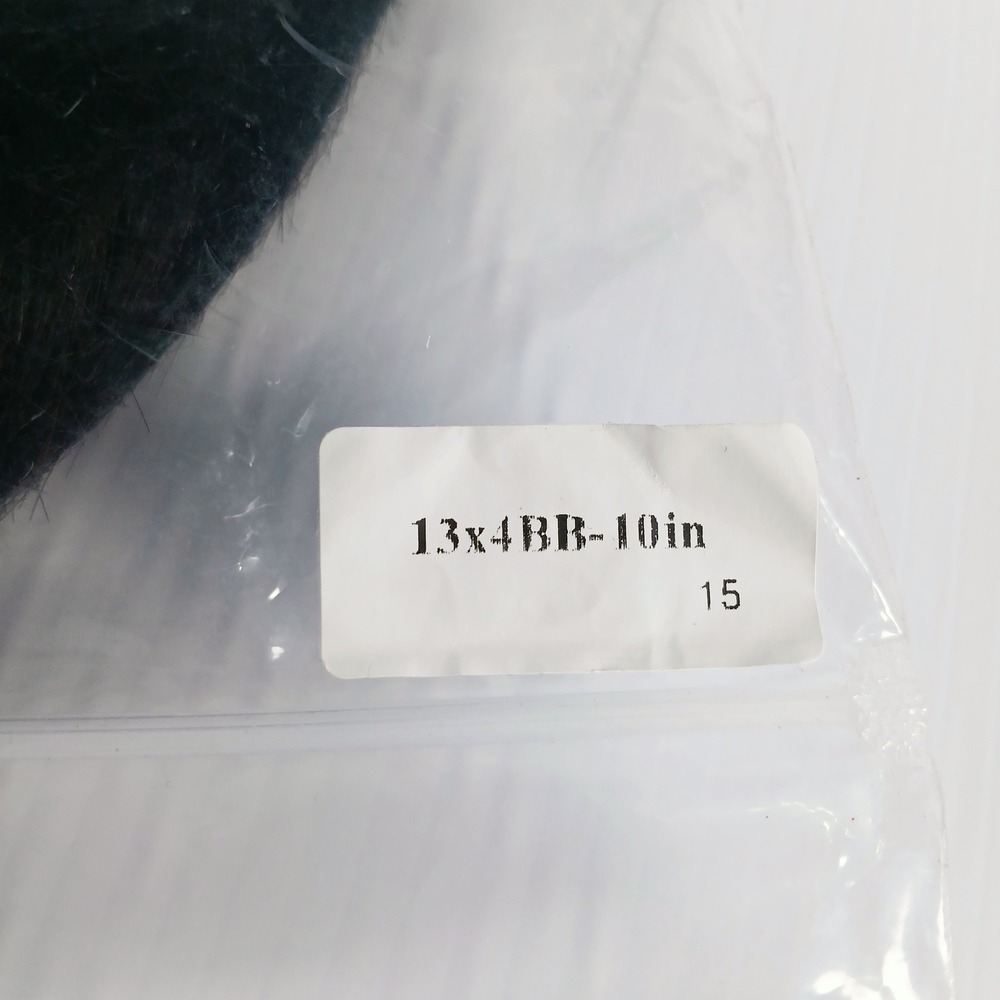 NEW Human Hair Lace Front 10 Inch Bob Wig Natural Black Straight - Picture 8 of 8